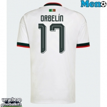Mexico Orbelin Pineda #17 Replica Away Shirt World Cup 2026 Short Sleeve